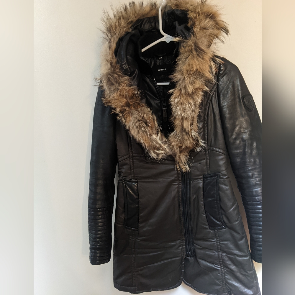 Rudsak Fur trim coat